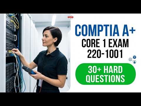 Pass CompTIA A+ Core 1 in 2026 The Ultimate 220-1001 Exam Study Guide and Insider Secrets