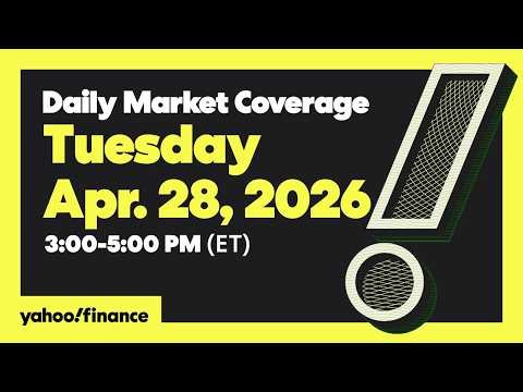 Yahoo Finance Live: S&P, Nasdaq slump on OpenAI report, Iran war noise | Apr. 28, 2026