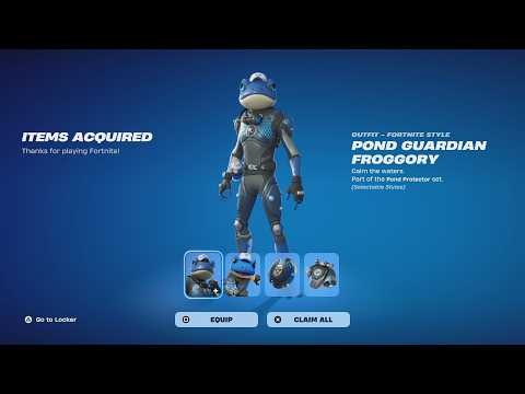 How To ACTUALLY Get The "Pond Guardian Froggory" Skin!!