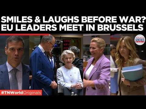 WATCH: Is Europe Ready For War? EU Leaders Meeting In Brussels For The 2030 Defense Overhaul