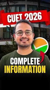 CUET 2026 Complete Information