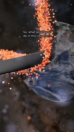 Spinning Ring of Doom vs. Earth! 😨🌍 #spacesim