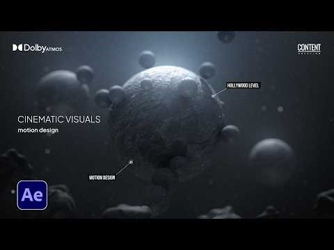 Create REAL Cinematic Visual Motion Graphics in After Effects