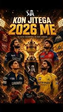 Who Will Win IPL 2026? | TOP 4 Teams and Final Match Predictions for Cricket Fans