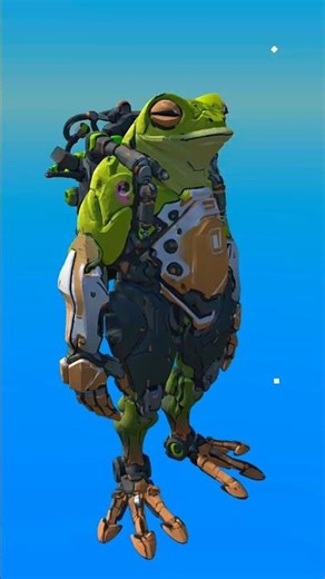CyberFrog 3D Character