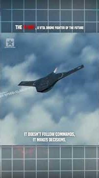 The NEW VTOL Drone Fighter That The US Will Field Soon | Shield AI X-BAT #shorts