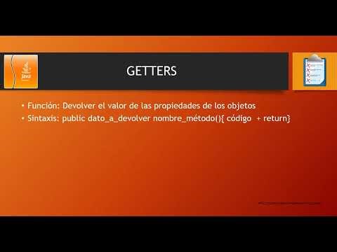 Curso Java POO IV Getters y Setters Vídeo 30 1032p 8fps H264 128kbit AAC