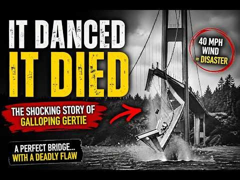 This Bridge Twisted Itself to Death (Tacoma Narrows Explained)