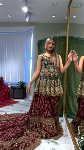 Beautiful customised Bridal dress collection #bridalcollections #bridalwear #fashion #fashionrewaj