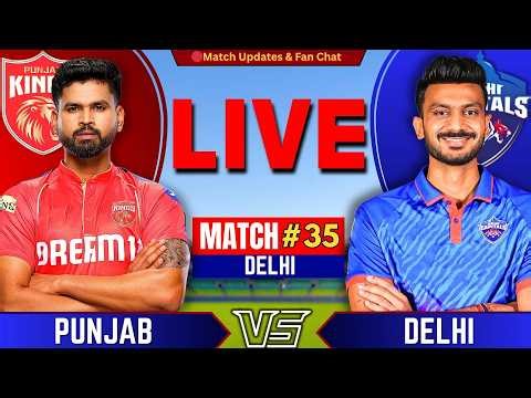 🔴DC vs PBKS vs DC, 35th Match IPL 2026 | Live Cricket Match Today | Delhi vs Punjab Live | IPL Match