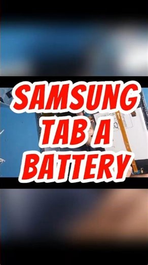 Samsung Tab A Battery Replacement 🔋 #SamsungTabA #BatteryReplacement #TabletRepair #TabletBattery