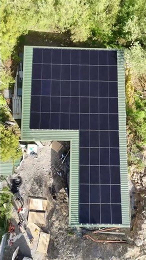 Solar panel installation