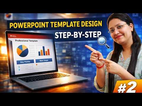 PowerPoint Template Design Tutorial Part #2 | Create Professional Slides Easily | Step-by-Step
