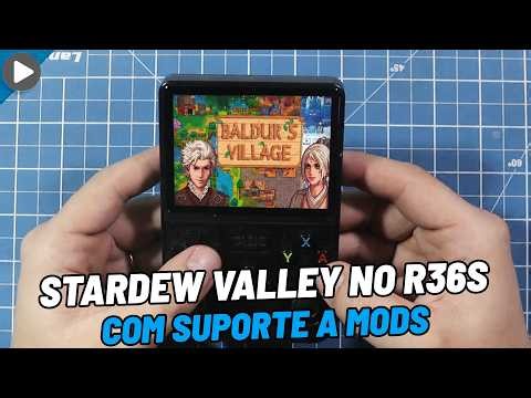 R36S - COMO INSTALAR O PORT DE STARDEW VALLEY COM MODS NO PORTÁTIL