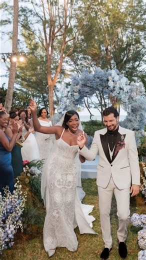 Venus Williams & Andrea Preti Chić Lavish Wedding Looks #venuswilliams #andreapreti #fashionpolice