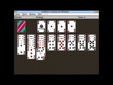 Solitaire's Journey -Strategy [Windows 3.1 Longplay] (1998) Andrew Visscher