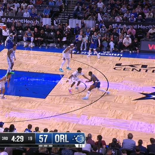 Ant kicks it out to LaMelo for the triple! Chemistry on display... the Timberwolves duo breaks out…