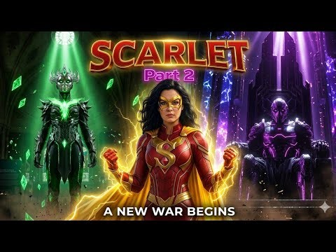 Karl’s Order to Destroy Earth 😈 | Alien Invasion Begins | Scarlet Part 2” #scarlet #superhero