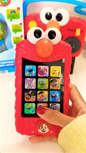 Fun Elmo learning phone! #phone #shortsfeed #toys #phone #ring #elmo #sesamestreet
