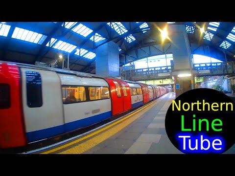 🔴 London Underground Northern Line to Victoria Line Tube 🚇