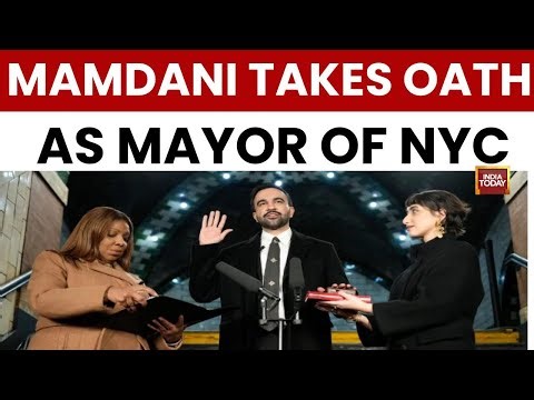 New York Elections: Zohran Mamdani Sworn In As First Muslim Mayor Of New York City