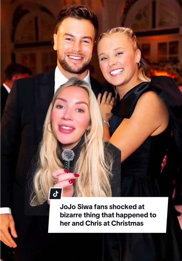 Bizarre Christmas Incident with JoJo Siwa and Chris Hughes