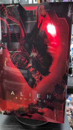 Hot Toys Alien Romulus Scorched Xenomorph - MMS784 Unboxing #hottoys #actionfigure #alien #unboxing