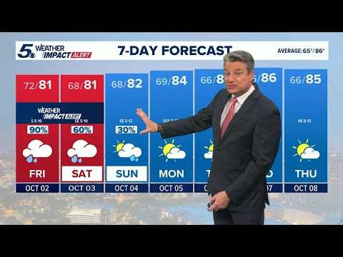 More rain expected Friday as Flash Flood Watch remains in effect | KENS 5 Weather Impact Forecast