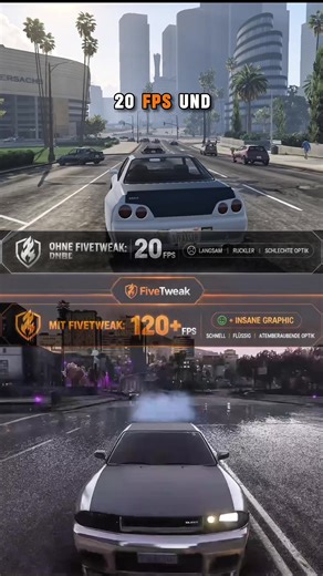 FiveM FPS Boost: 120 FPS mit Tweak 3