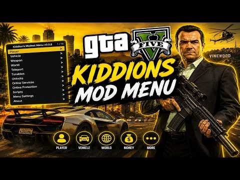 [NEW] GTA 5 Mod Menu PC 2026 / Free Kiddions Cheat, Money Hack & Online Mods (WORKING)