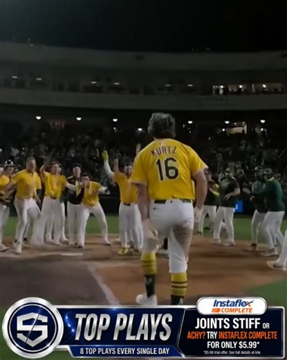 MLB Top Plays (pt 374): Nick Kurtz Walk Off HR vs Astros #athletics #mlb #baseball #topplays