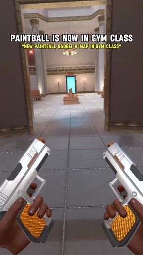 Ultimate Gym Class VR Paintball Map Experience
