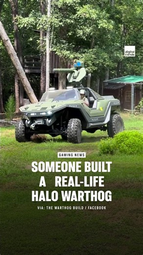 Someone Built a Real-Life Halo Warthog