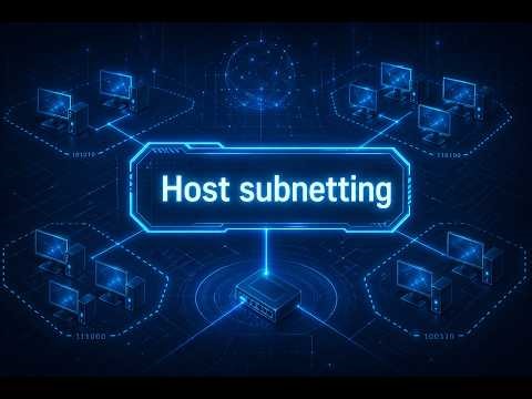 Master Host-Based Subnetting