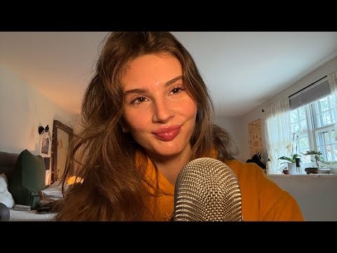 ASMR mouth sounds, hand movements, trigger words, and positive affirmations (ema’s custom)