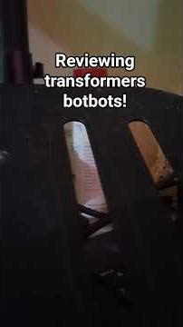 reviewing transformers botbots! #transformers