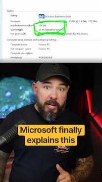Microsoft Finally Explained The 4GB Limit