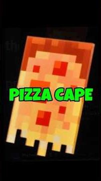 NEW PIZZA CAPE IN MINECRAFT?? #minecraft