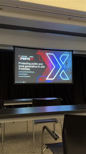 #xperts26 #fortinetpartner #fortinet #cybersecurity #genai | Thomas GEORGI