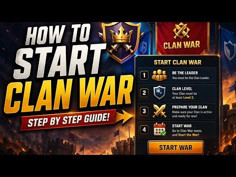 How to start war in clan!( Clash of Clans ) #clashofclans #war