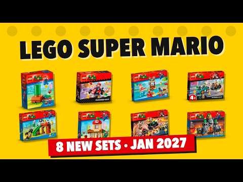 LEGO Super Mario 2027 Wave Revealed — All 8 New Minifigure Sets | Super Mario