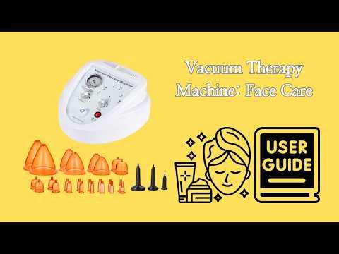 Step-by-Step Vacuum Facial Treatment | Roller Cups + Suction Cups Guide | MS-2185SC