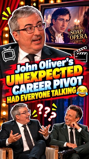 John Oliver’s Unexpected Career Pivot Had Everyone Talking 😂