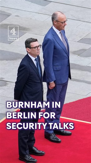Andy Burnham to discuss new security partnership with German chancellor
