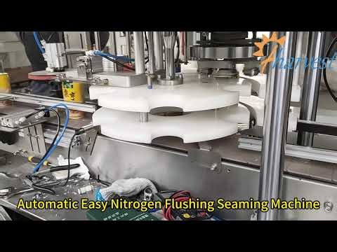 Automatic Can Sealing Machine with Nitrogen Gas Flushing: Extend Shelf Life for Food & Rice
