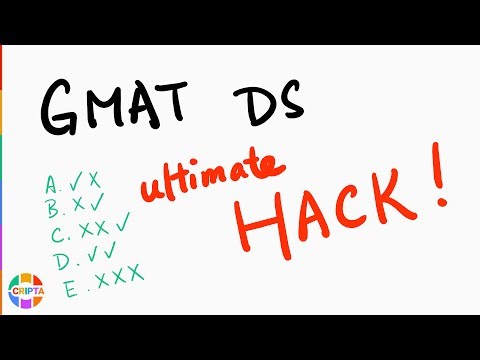 The DS Truth Table: A New Logic for GMAT Data Sufficiency
