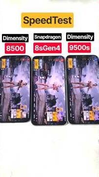 Snapdragon 8sGen4 vs Dimensity 9500s vs 8500 🔥🔥🚀🚀