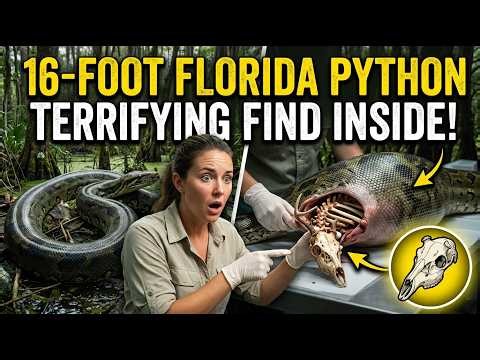 This 16-Foot Florida Python Had Something Terrifying Inside Its Stomach