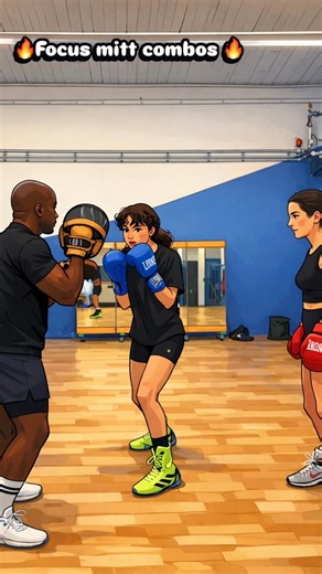 Focus Mitt Combos 🔥 Precision & Timing Pad work helps develop precision, timing, and coordination. Every combo should be clean, smooth, and controlled to improve efficiently. 🥊🔥 #boxing #focusmitts #boxingtraining #combos #boxingskills | Junior Wabaga