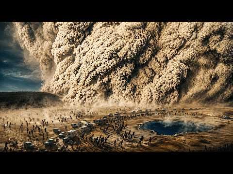🚨Horrible: New eruption of Yellowstone Steamboat Geyser - Spews water and steam 500 meters into air